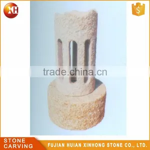 Custom Stone Oriental Led Countyard Japanese Lantern For Sale thumbnail-1