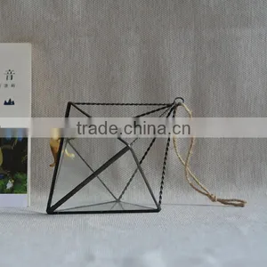 Wholesale Hot Sale Clear Geometric Glass Terrarium thumbnail-6