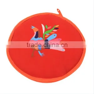 Store More Peacock Printed Multicolor Cloth Tortilla Warmer thumbnail-1