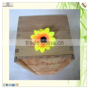Wholesale Customized Laser Engraved Logo Pattern Wine Box thumbnail-3