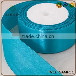 Colorful Wave Soft Smooth Gift Packing Decorative Satin Fabric Ribbon Bow thumbnail-5