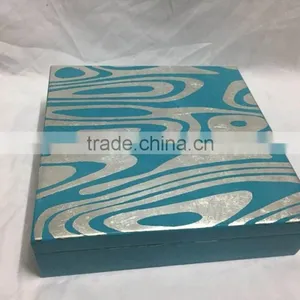 High Quality Best Selling Eco Friendly Special Gift Box in New Style and Blue Color on the Surface From Vietnam thumbnail-1
