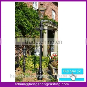 China Hot Sell Outdoor Antique Double Arm Street Light Pole thumbnail-2