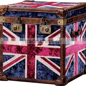 T807#High Quality Best Selling Productions Europe Style Handmade Rtro Vintage Trunk Furniture thumbnail-3