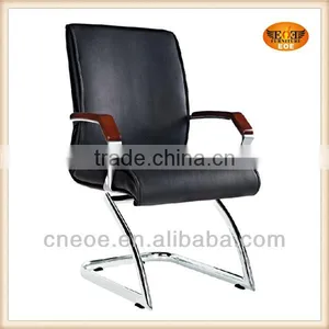 Black pu Leather Meeting Chairs EOE-6002E thumbnail-1