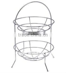 H2220 Wire 2-Tier Fruit Basket thumbnail-1