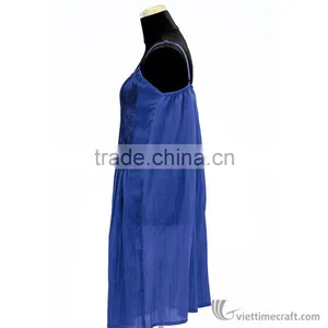 Colorful Silk Dress/Silk Dress/Silk Dress Summer thumbnail-6