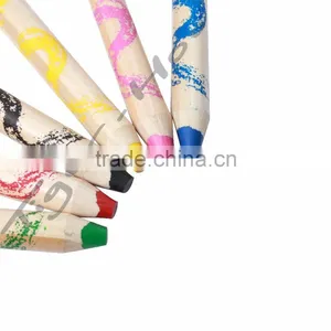 Wholesale School Stationery Jumbo Wooden Pastel Crayon thumbnail-3