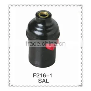 E26 Bakelite Lampholder With Switch thumbnail-1