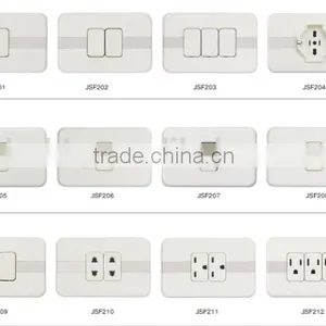 Cheap Plastic Panel 2 Gang 2 Way Hdmi Wall Panel Mounted Socket thumbnail-3
