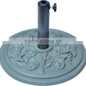 9.50KGS Outdoor Round Classic Plastic Cement Umbrella Base PC-R2-9.5 thumbnail-1