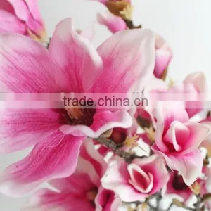 Superior Quality Artificial Magnolia Flowers Decorative Magnolia Flowers for Decoration thumbnail-2