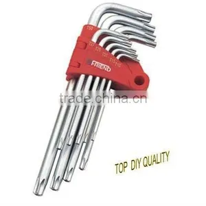 9Pcs TORX Hex Key Set Ball(Medium Length) thumbnail-1