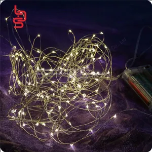 3AA Battery Operated Copper String Light Fairy Light thumbnail-1
