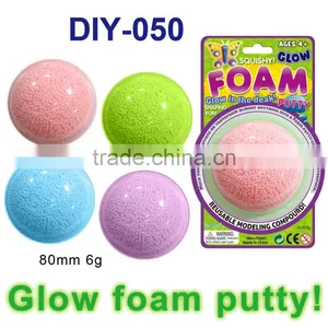 Glow in the Dark Foam Putty Toys thumbnail-1