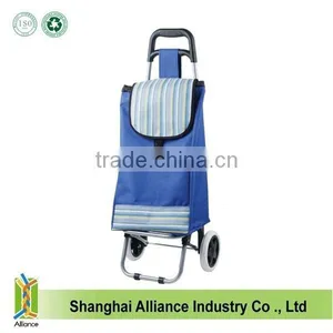 Folding Wheeled Grocery Shopping Trolley Bag thumbnail-1