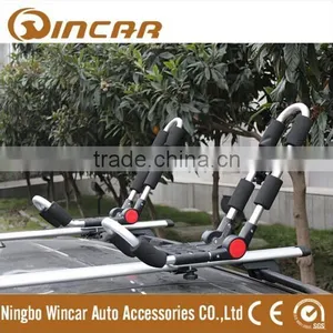 Foldable Aluminum Kayak Carrier Car Roof Kayak Rack thumbnail-1