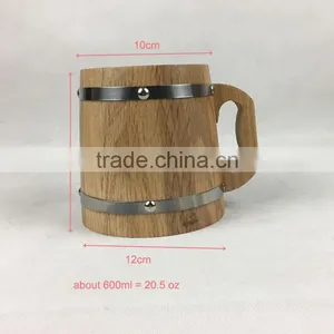 Factory New Style Big Size Cheap Price Wooden Custom Tea Cup thumbnail-3