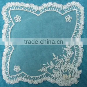 Customized New Design Bead Pearls Embroidery Chirstmas Fashion Table Cloth thumbnail-1