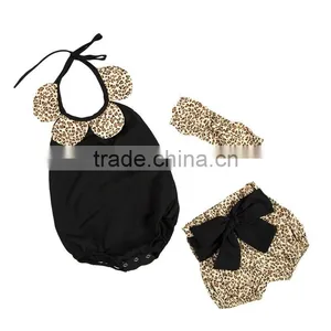 2017 NEW Summer Baby Romper Set Children Cotton Shorts Outfits Boutique Childrens Clothes Gift Sets thumbnail-3