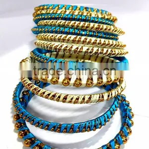 Stylish Black and Gold Necklace With Matching Earrings, Indian Hand Crafted Fashion Jewelry thumbnail-3