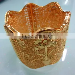 Fashion Two Tone Cuff Bracelet With Modern Design,best Selling Cuff Design thumbnail-2