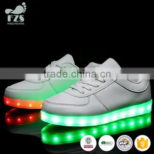 2017 Wholesale Led Light up Shoes Men Led Flat Shoes Couple thumbnail-5