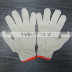 10g Nylon Knitted White Cotton Glove thumbnail-3