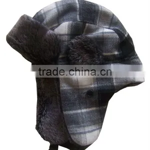Best Sell Soft and Warm Winter Earflap Girls Fur Hats thumbnail-1