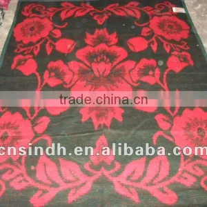 Jacquard Woven Blanket,jacquard Cotton Blanket thumbnail-1
