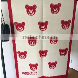 2017 New Model Yong Ladies Scarf Printed Bear Pattern Imitated Cashmere Material 190*65cm Girl Cappa thumbnail-5