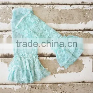 Baby Leg Warmer Lace Fabric Rose Pattern Legging Ruffles Clothing Wholesale thumbnail-2