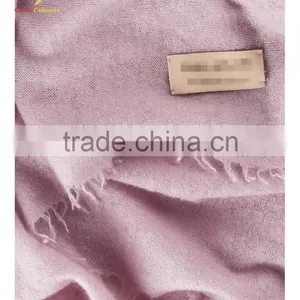 Knitted Lady Printed Cashmere Wool Scarf thumbnail-6