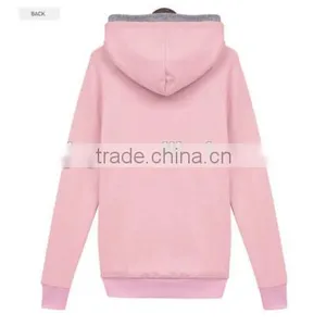 Women Winter Hoodies With Double Hood Pullover thumbnail-5