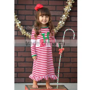 Baby Cloth Christmas Girls Gown Hot Sale thumbnail-2