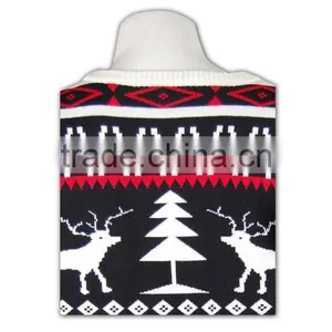 ISO9001/BSCI Latest Design Women Winter Knitted Partter Sweater thumbnail-6