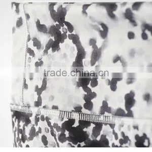 Womens Athletic Fitness Polyester Sports Leggings Custom Print Yoga Pants thumbnail-4