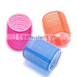 Cheap Small Mixed Color Self Grip Ellipse Hair Rollers Curlers for Women thumbnail-1