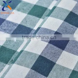 DYED FABRIC CHECK WITH CONSTRUCTION FROM MANUFACTURE thumbnail-1