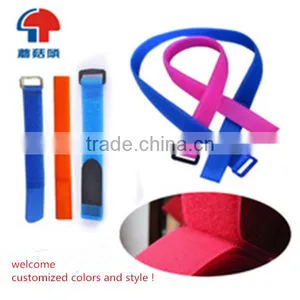 Adjustable Nylon Hook and Loop Adjustable Strap With Buckle thumbnail-2