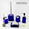 Personalized Blue Plastic Complete Bathroom Set, Environmentally Friendly thumbnail-1
