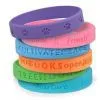 Custom Debossed Silicone Wristband thumbnail-1