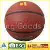 7# PVC Brown Heat Laminated Synthetic Leather Basketball Official Ball thumbnail-1