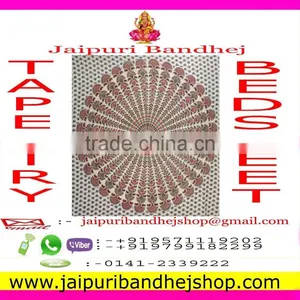Jaipuri Mandala Cotton Tapestry thumbnail-1