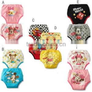 Lovely Cartoon Animal Design Waterproof Baby Diaper thumbnail-1