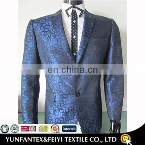 2016 Latest Fashion Design Paisley Embroidered Poly Best Blazers thumbnail-1