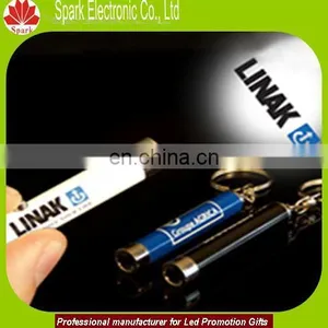 Projective Torch Key Chain Light Logo Projector Logo Keychain thumbnail-3