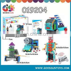 Educational Plastic R/C Toys for Kids R/C Car Building Blocks Toys Sets for Sale thumbnail-1