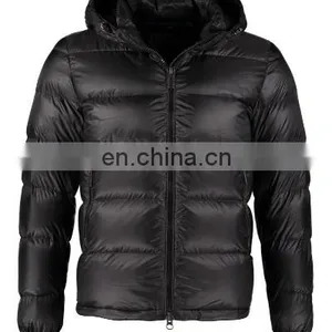 Men Artificial Down Jacket Detachable Hood thumbnail-1