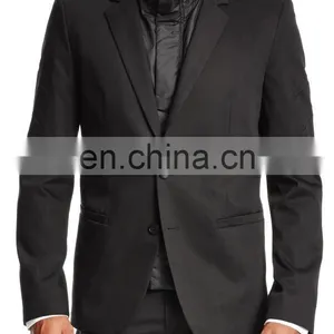 Slim Fit, Stretch Cotton Jacket With Detachable Inlay thumbnail-4